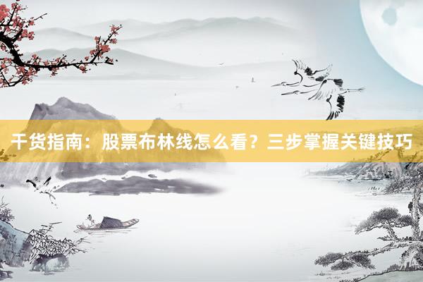 干货指南：股票布林线怎么看？三步掌握关键技巧